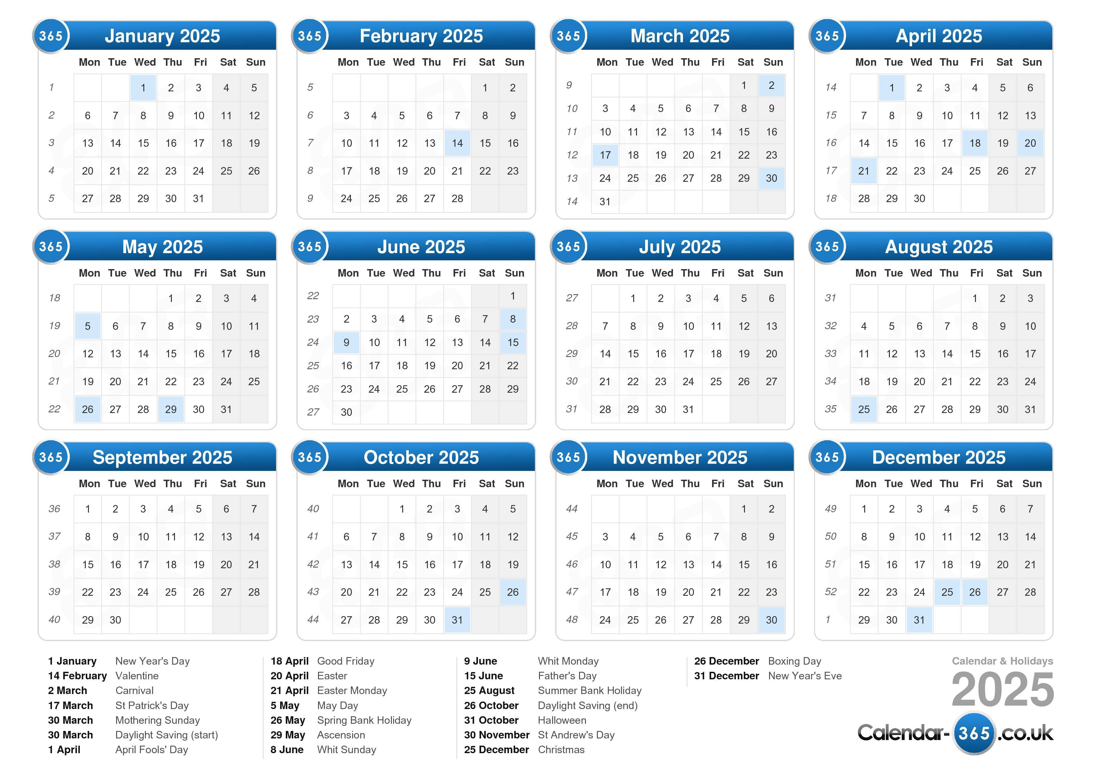Easter 2025 Calendar Date