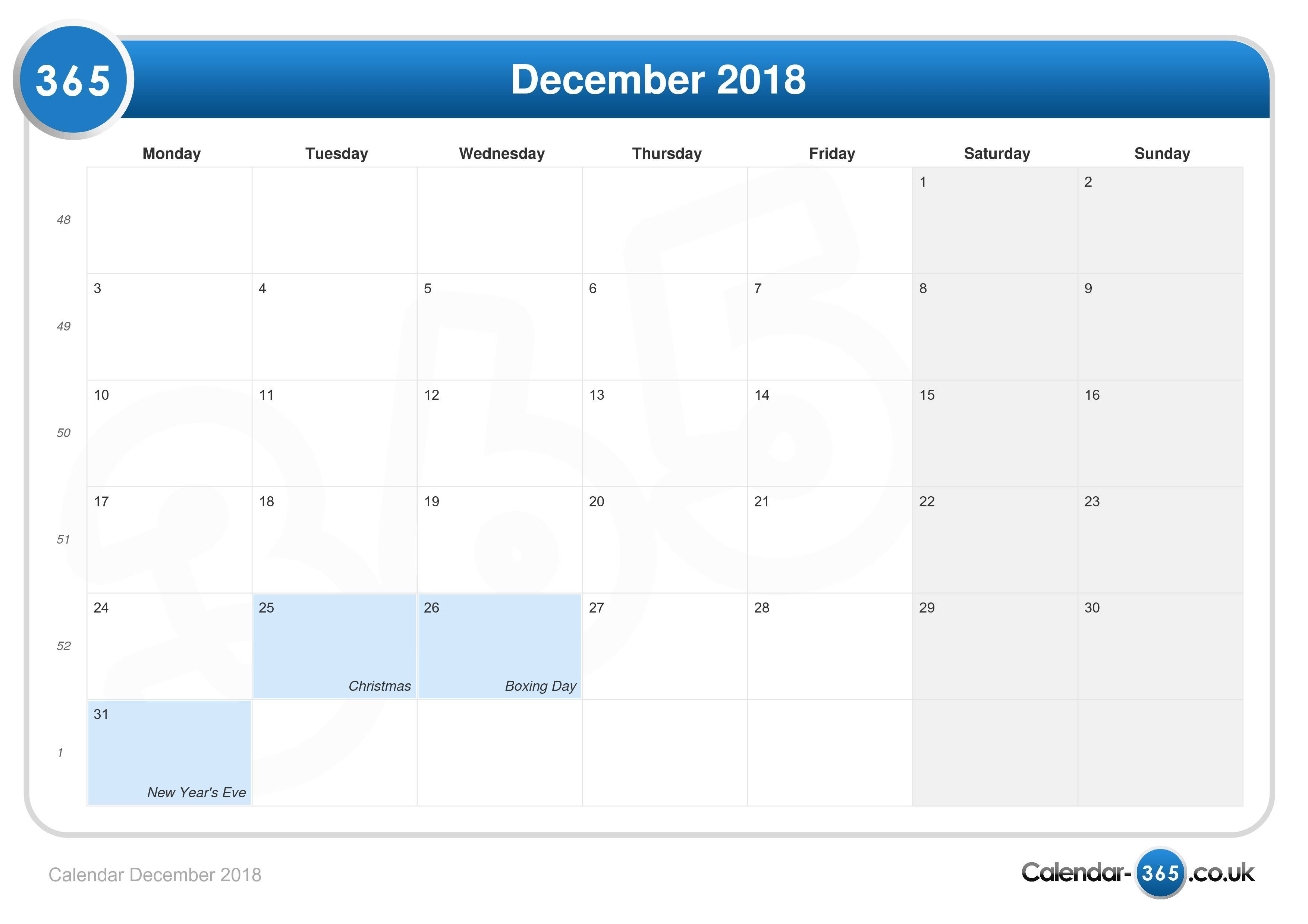 calendar-december-2018